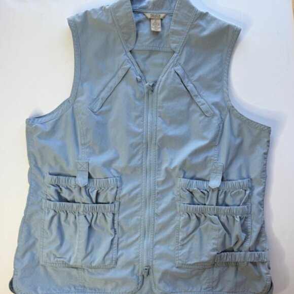 Duluth Trading Zip Up Utility Work Vests X-Large Mesh Back Fishing Hiking Photo - Picture 7 of 13